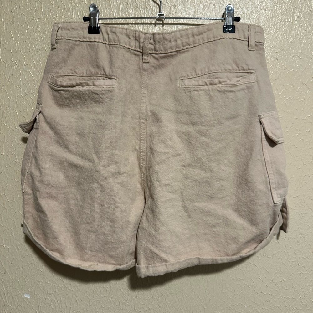 Hustle‎ N Holla Cargo Shorts Size 10 High Waisted - Picture 2 of 8